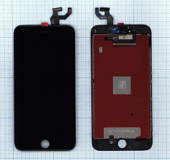 Дисплей (экран в сборе) для телефона Apple iPhone 6S Plus (AAA), черный