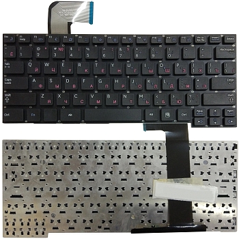 Клавиатура для ноутбука Samsung X128, NF210, X220, NP-X128, X130, NF310, черная