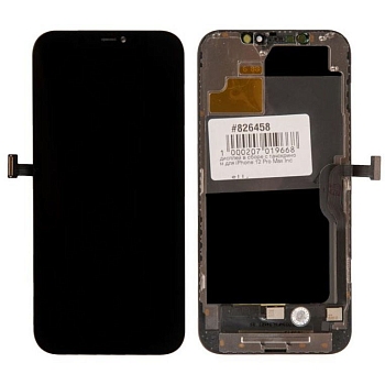 Дисплей для Apple iPhone 12 Pro Max Incell в сборе с тачскрином, черный