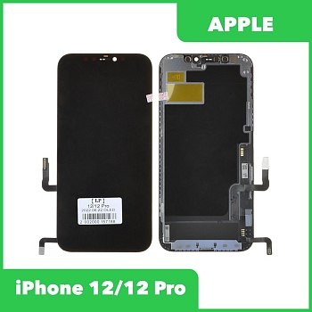 LCD Дисплей для Apple iPhone 12, 12 Pro, OLED, черный